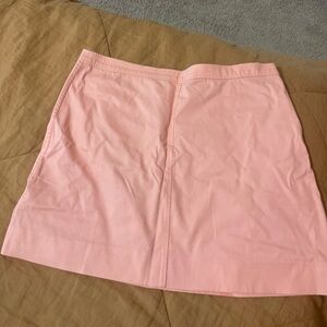 Peachy pink jcrew miniskirt